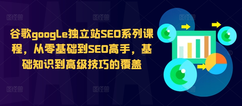 谷歌google独立站SEO系列课程，从零基础到SEO高手，基础知识到高级技巧的覆盖-网赚项目平台
