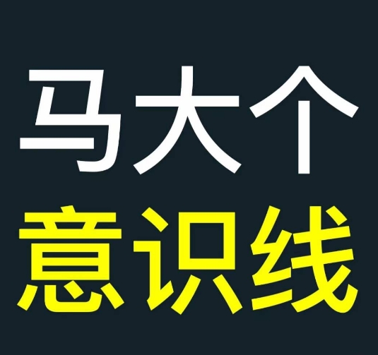 马大个意识线，一门改变人生意识的课程，讲解什么是能力线什么是意识线-网赚项目平台