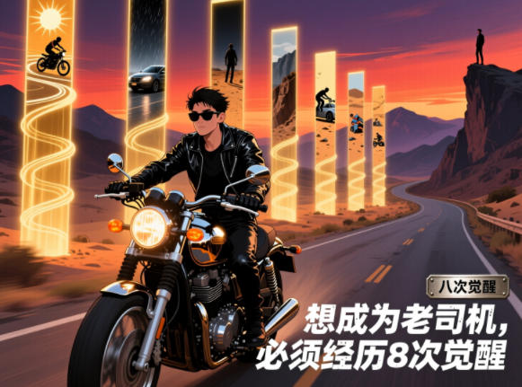 付费文章:想成为老司机,必须经历8次觉醒-网赚项目平台
