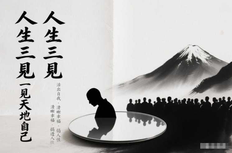 人生三见一见天地见众生见自己，活出自我拥有清晰幸福人生，搞透人性-网赚项目平台
