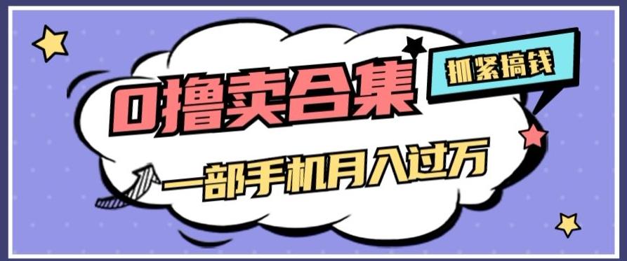 0撸项目月入过万，售卖全套ai工具合集，一单29.9元，一部手机即可【揭秘】-网赚项目平台