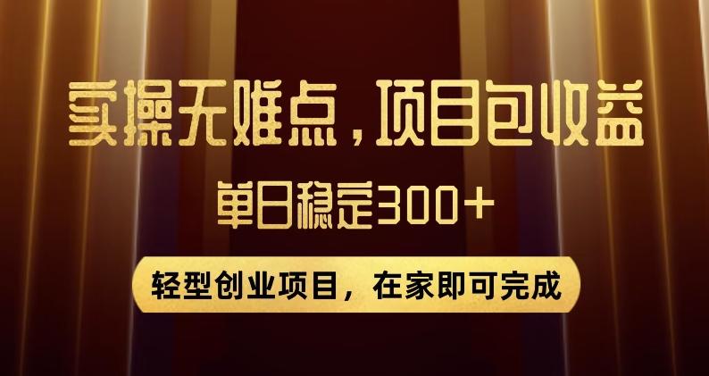 王炸项目！无门槛优惠券，单号日入300+，无需经验直接上手【揭秘】-网赚项目平台