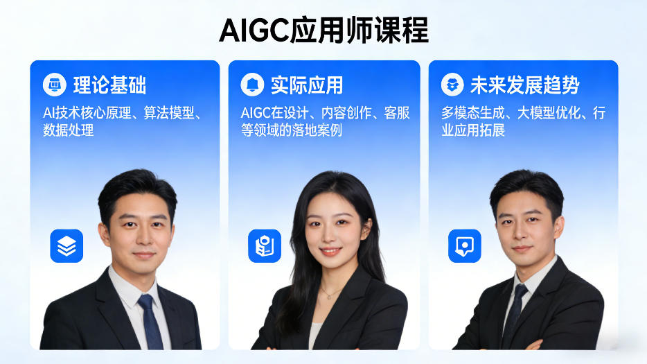 AIGC应用师课程，覆盖了AI技术的理论基础、实际应用、以及未来发展趋势(更新)-网赚项目平台