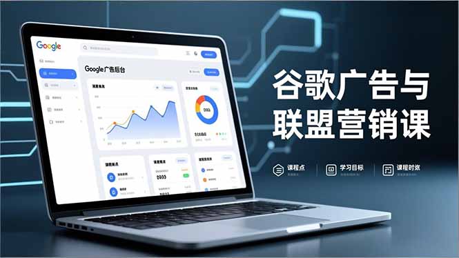 谷歌广告与联盟营销课，防关联注册、退款指南、流量追踪，全链路实战，月收益达5000美元+-网赚项目平台
