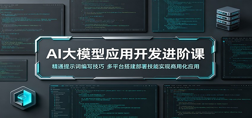 AI大模型应用开发进阶课：精通提示词编写技巧，多平台搭建部署技能实现商用化应用-网赚项目平台