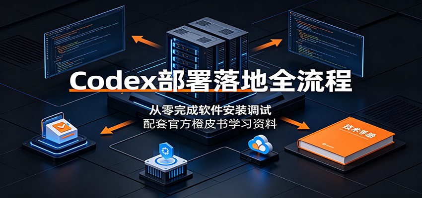 Codex部署落地全流程:从零完成软件安装调试,配套官方橙皮书学习资料-网赚项目平台