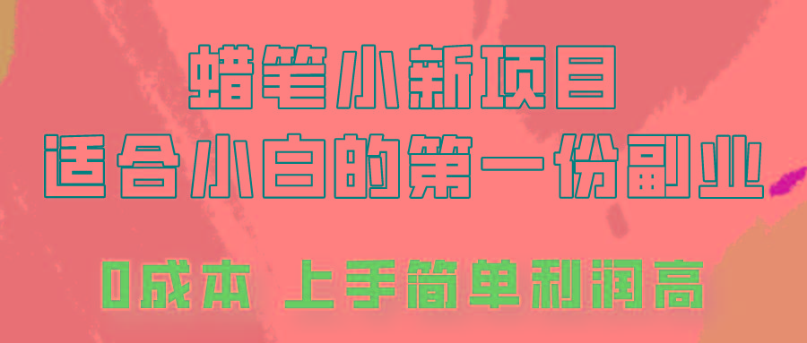 蜡笔小新项目拆解，0投入，0成本，小白一个月也能多赚3000+-网赚项目平台