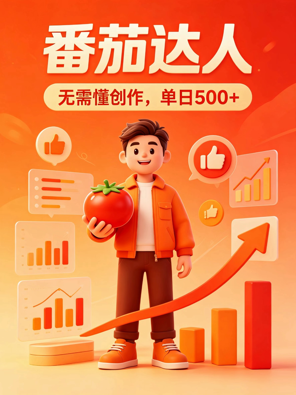 番茄小说达人全自动变现，普通人轻松日入500+-网赚项目平台