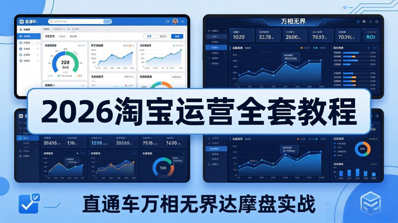 2026淘宝运营全套教程(更新5月8日-网赚项目平台