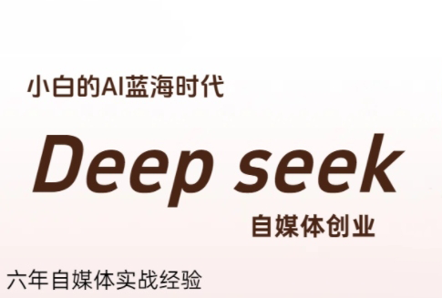 冰冰老师·普通人如何利用Deepseek创业-网赚项目平台