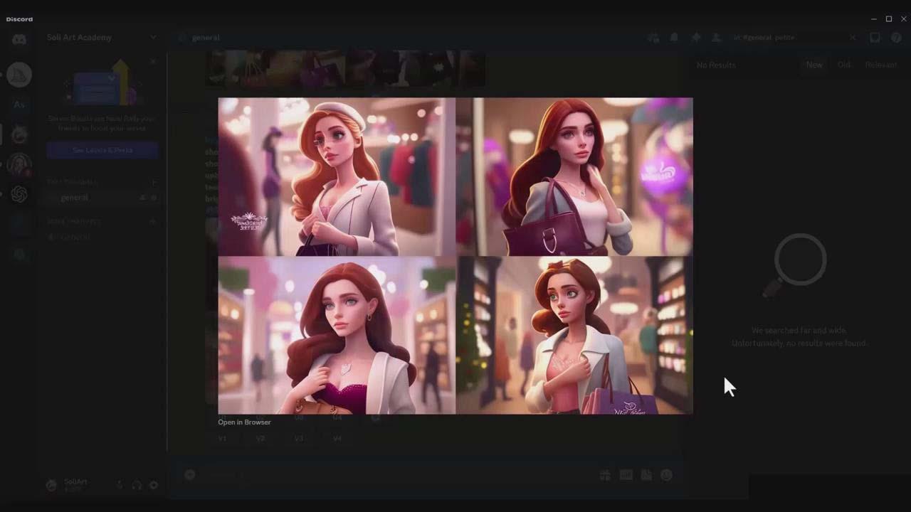 图片[5]-掌握 MidJourney V5 AI + ChatGPT创建一致的角色设计图像-22节课-中英字幕-网赚项目平台