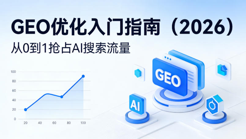 【最新】GEO优化入门指南(2026)，从0到1抢占AI搜索流量-网赚项目平台